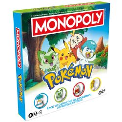 JEU MONOPOLY - ÉDITION POKÉMON (BILINGUE) (0625)